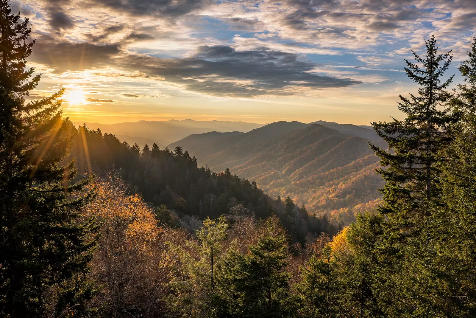 sunrise smokies