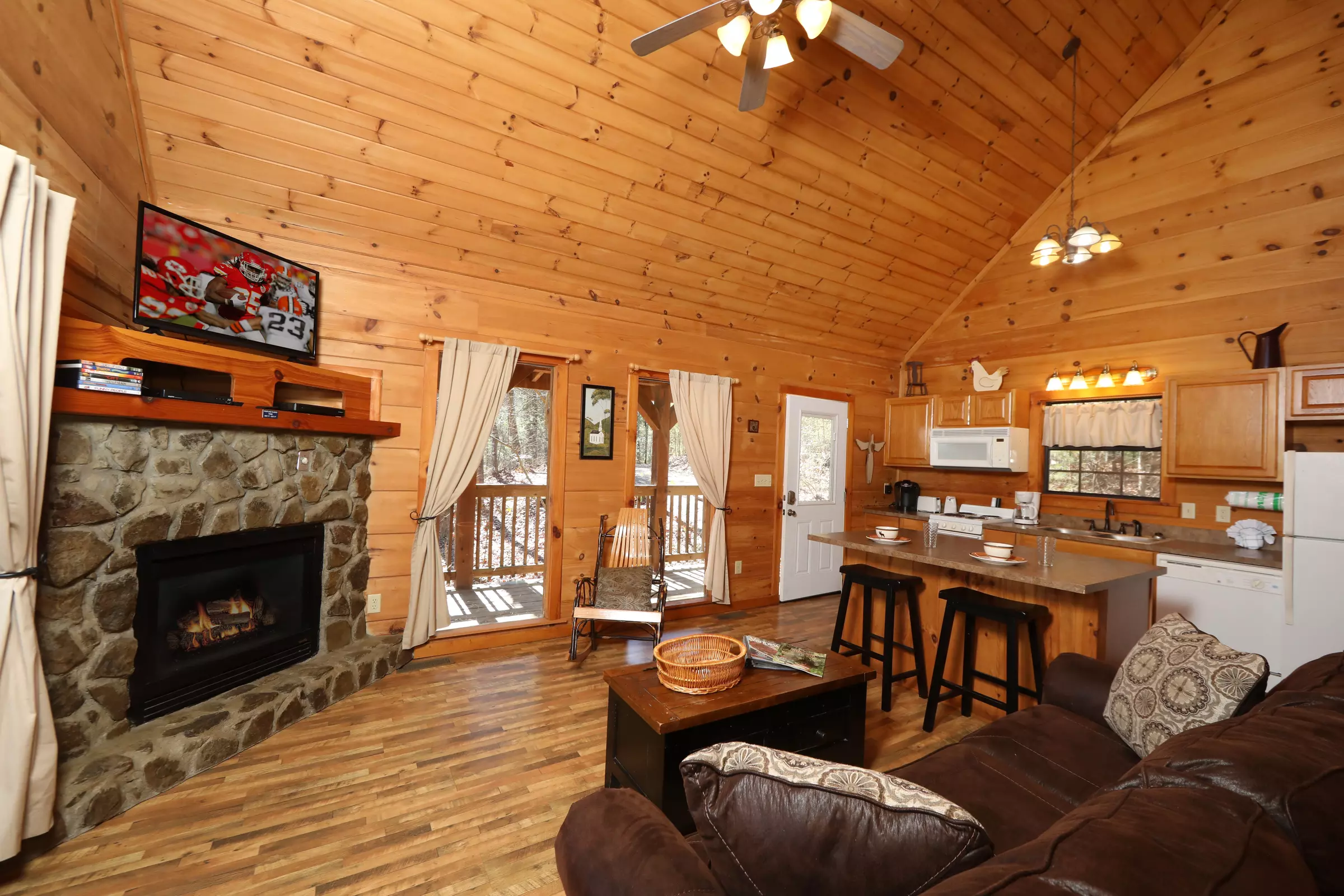 Sevierville Cabin Rental - Above The Falls #144 - 1 bedroom