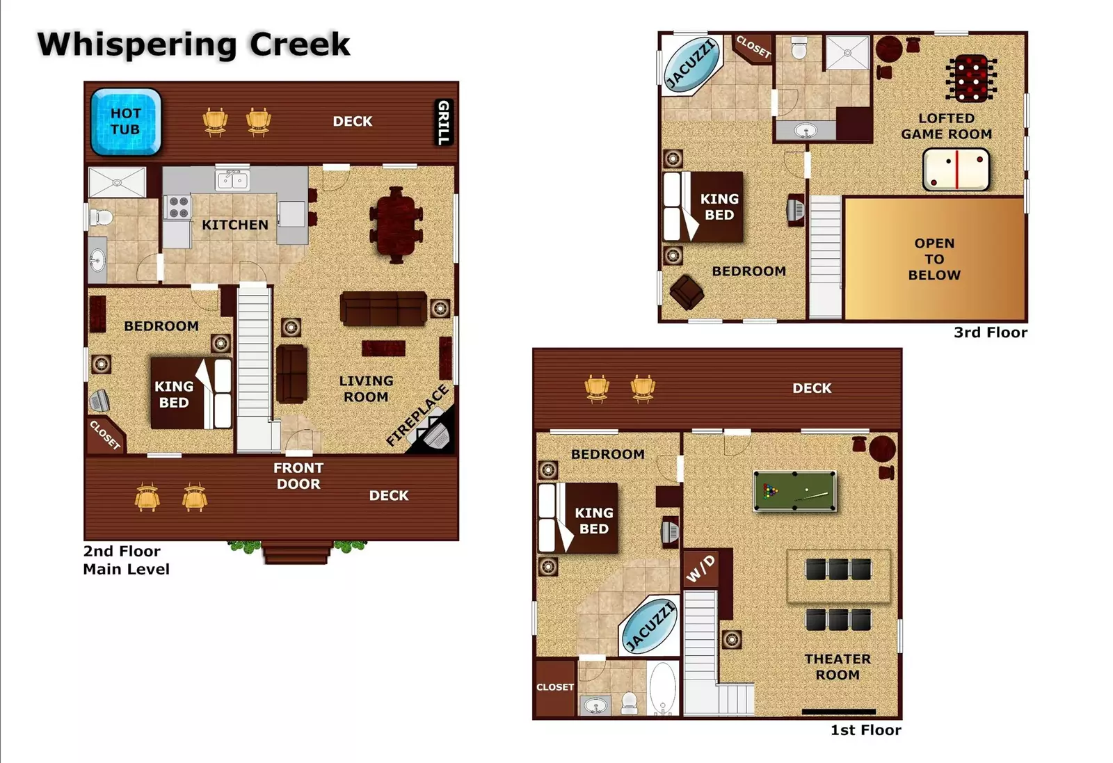 Property image, FloorPlan, of Whispering Creek #302