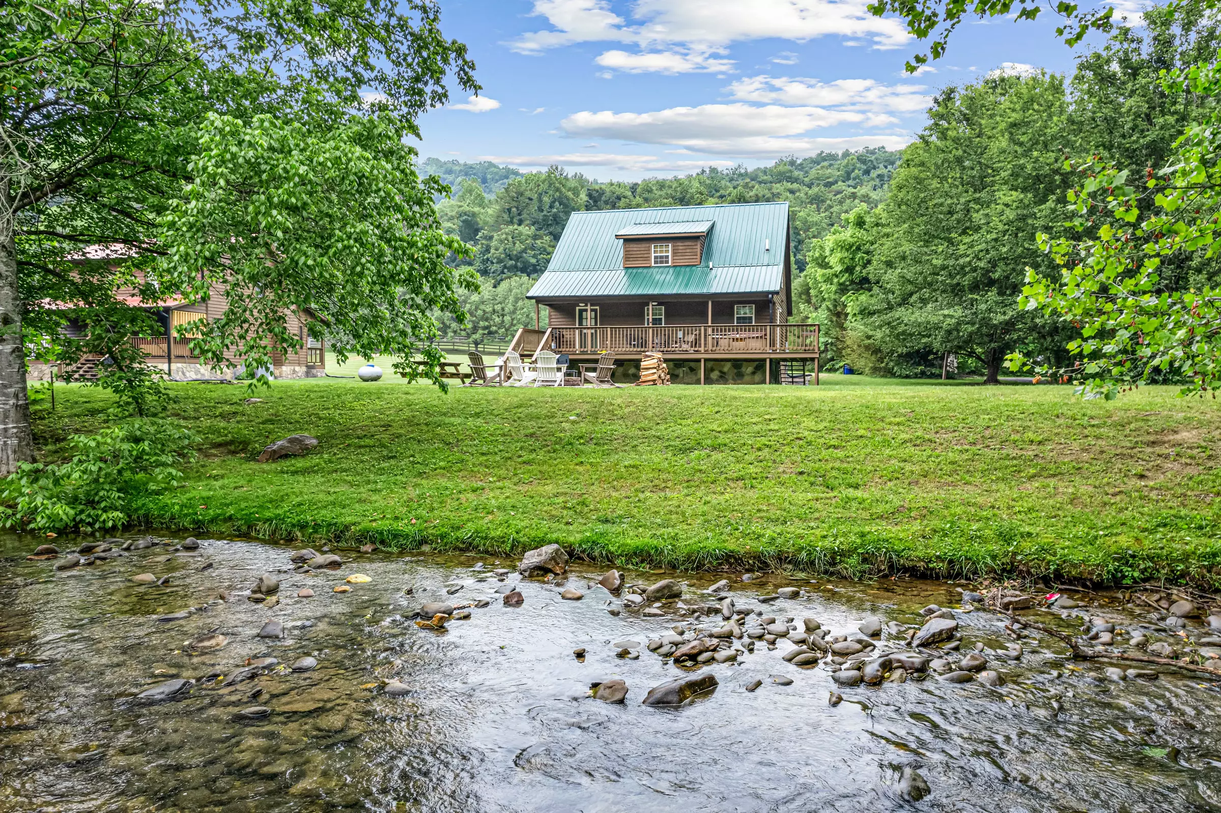 Cosby Cabin Rental - Creekside #3580 - 3 Bedroom