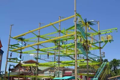 the island ropes course