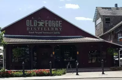 old forge distillery in old mill square