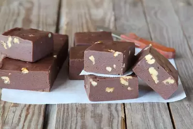 homemade walnut fudge