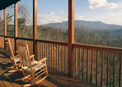 awesome views from one of the best cabins in gatlinburg