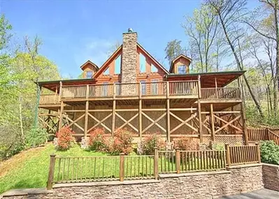 Bearfoot Lodge 4 bedroom cabin rental in Gatlinburg