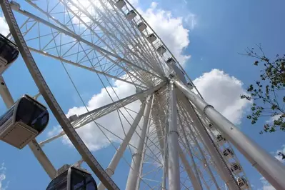 The Great Smoky Mountain Wheel at The Island in Pigeon Forge