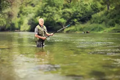 Fishing at Secluded Smoky Mountain Cabin on the River