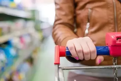 woman shopping at Smoky Mountain grocery store