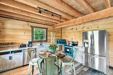 cabin kitchen