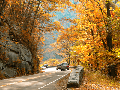 cades cove in the fall