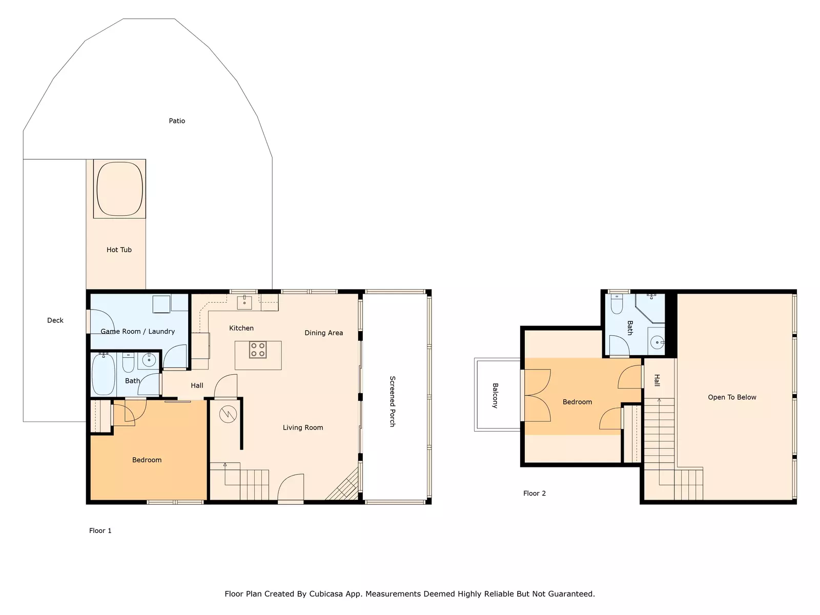 Property image, FloorPlan, of Wildest Dreams #1425