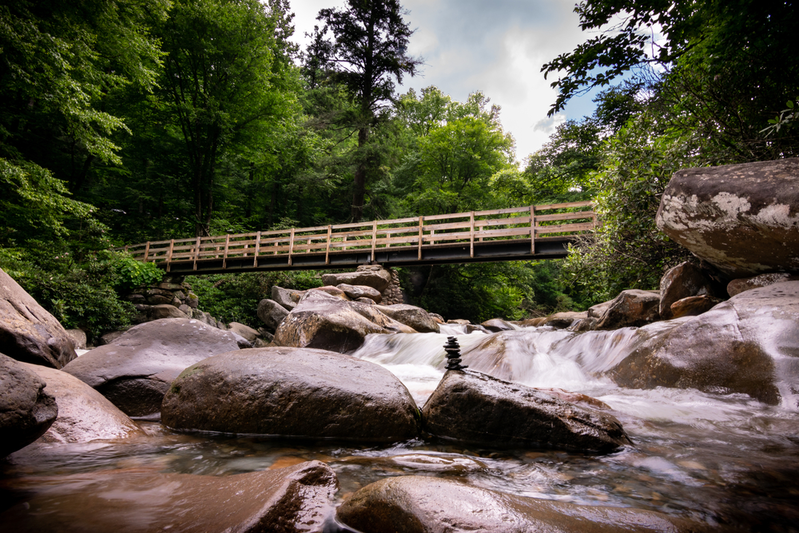 chimney tops trail