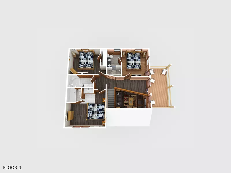 Property image, FloorPlan, of Smoky View Top Shelf #2042