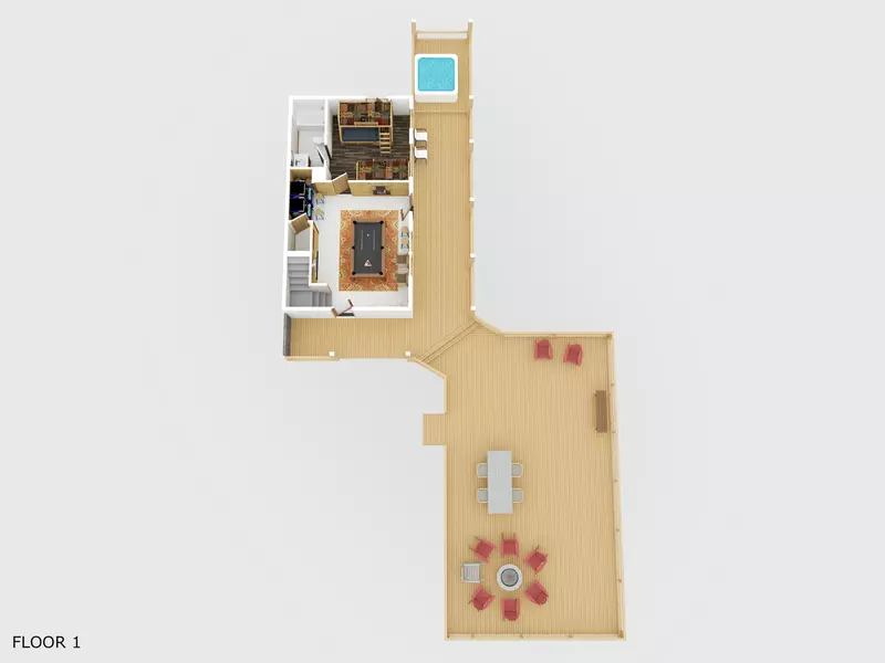 Property image, FloorPlan, of Smoky View Top Shelf #2042