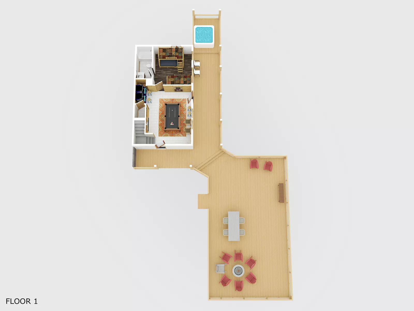 Property image, FloorPlan, of Smoky View Top Shelf #2042