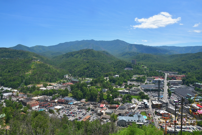 view from anakeesta theme park