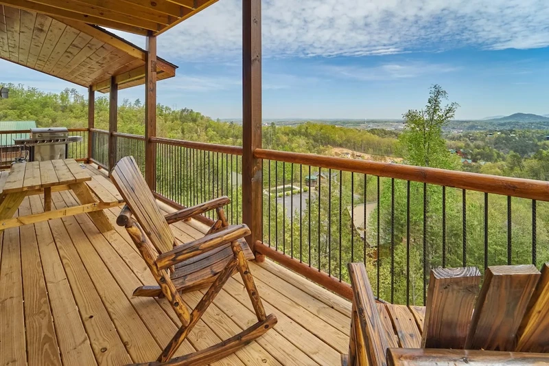 beyond views is one of our cheap cabin rentals in Pigeon Forge TN